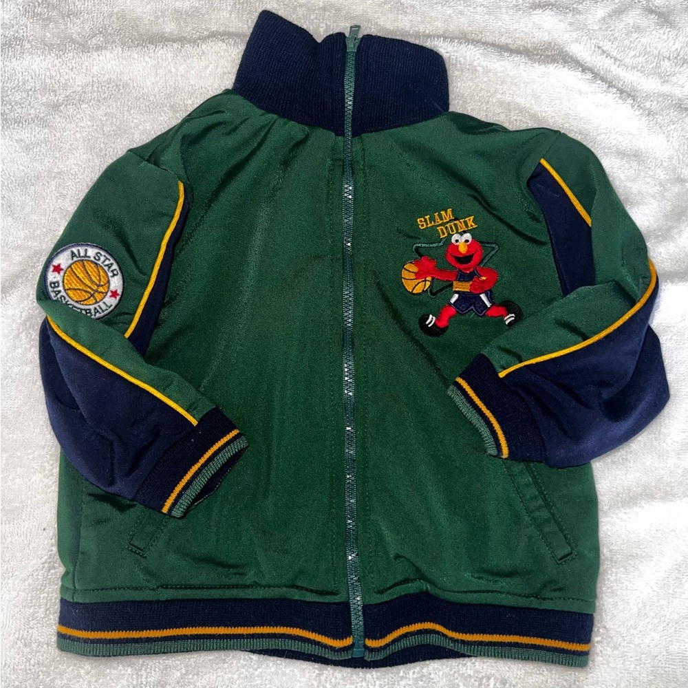 Sesame Street by Nicole Miller Vintage Sweater embroidered Elmo